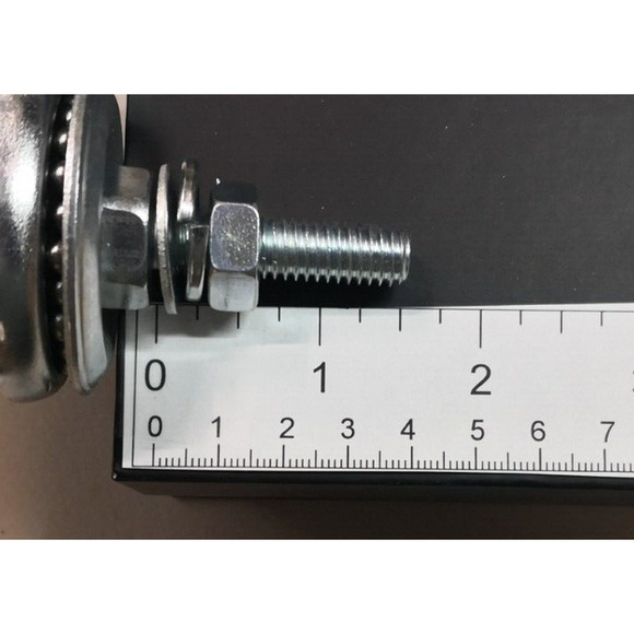 Houseables Caster Wheels, 3” Casters Set of 4 Heavy Duty, Locking Casters, Screw - Picture 7 of 11